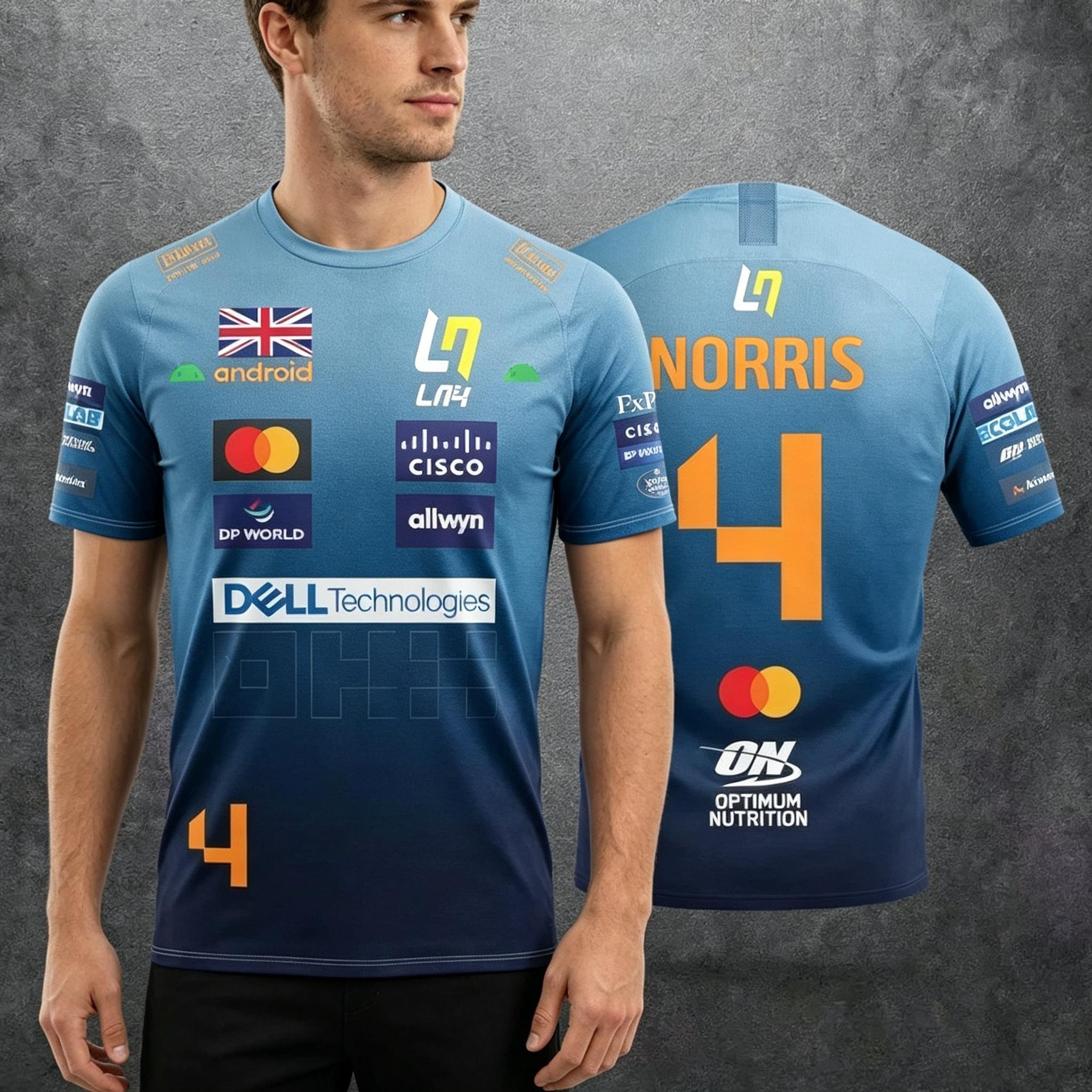 MDHAO xin nan zhuang  3D txu 3D Print T-shirt Ademend Sneldrogend Sport Casual Top F1 Fan Kleding XL
