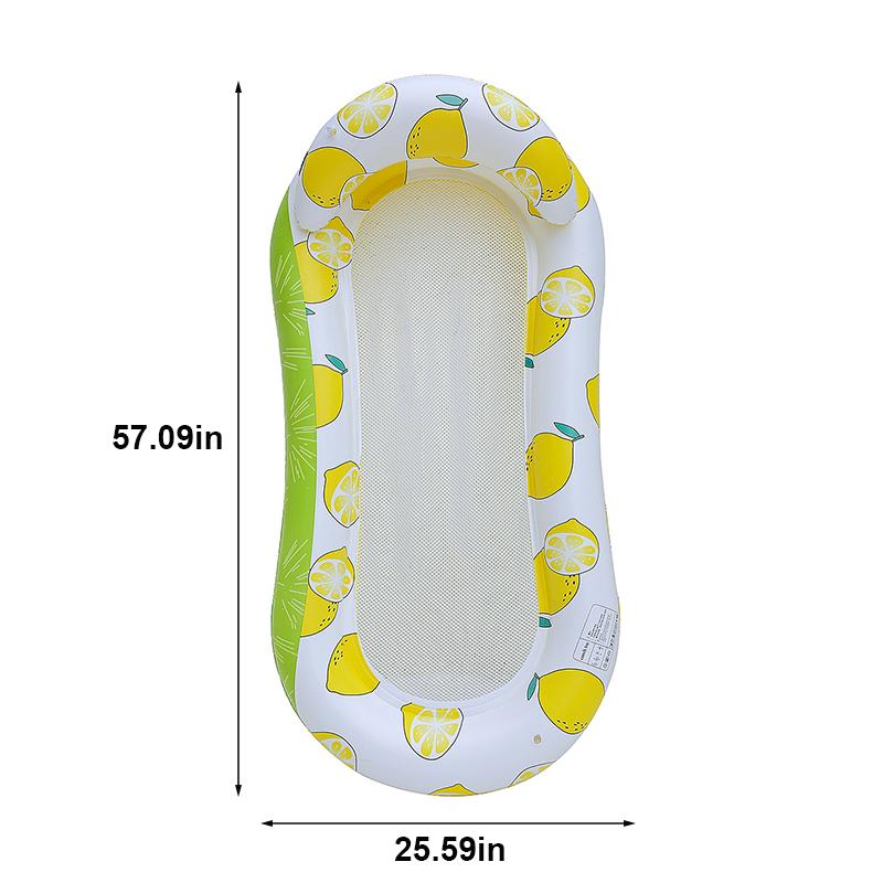 

Rooxin Inflatable Floats Bed Swim Ring Tube Water Leisure Bed Swim Air Mattresses Swim Pool Sleeping Bed Beach Lounger Chair