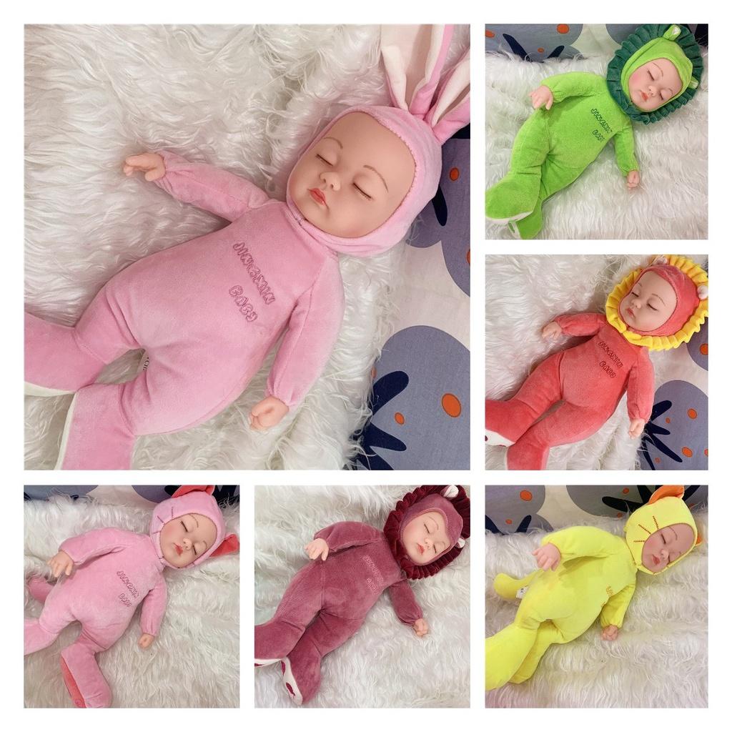 Adorable Newborn Baby Emulated Lifelike Sleeping Soothing Girls Toys