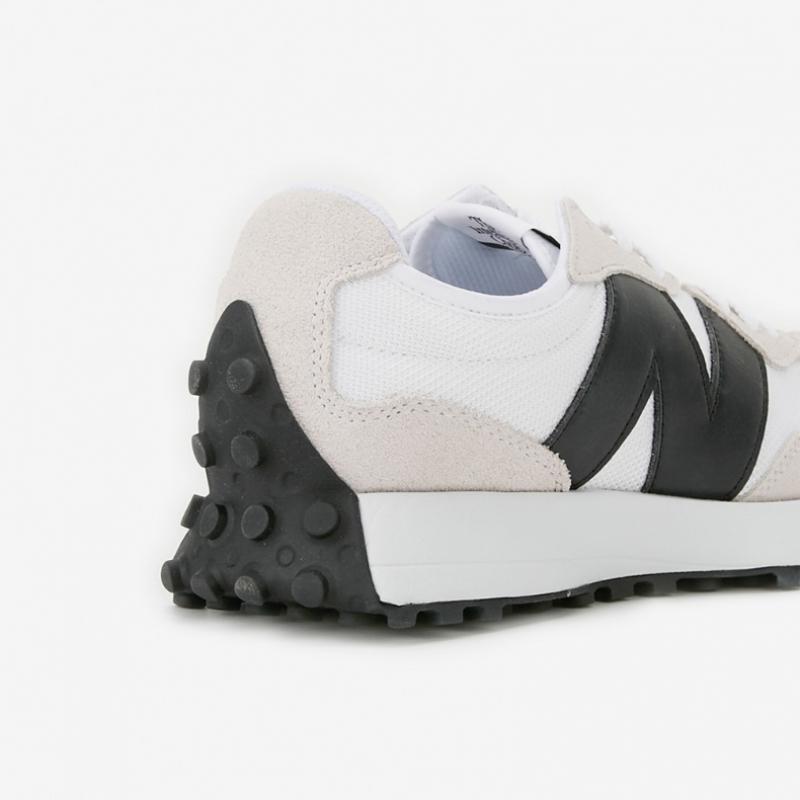New Balance Baskets Universelles 327 Blanc Noir Ms327cwb