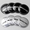 56mm Car Wheel Center Hub Caps Decal Auto Badge Sticker Decor For Mercedes Benz AMG W203 W206 W220 W205 W211 W212 W201 W210 W108