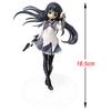 Original Puella Magi Madoka Magica Figure 17cm Akemi Homura Action Figural Pvc Model Kawaii Decoration Doll Kids Toy Christmas G