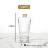 In Stock Inverted Cone Glass Aroma Diffuser for Essential Oils, No-Fire Rattan Fragrance Evaporation Bottle for Home and Hotel Decor.
