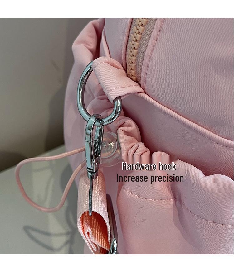 Women's Large Capacity Travel Bag, Wet/Dry Separation, Sports Fitness, Nylon, Water-Repellent