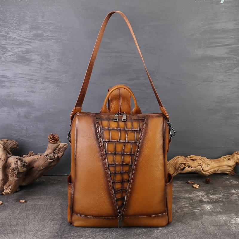 Leisure Double-shoulder Bag, Large Capacity, Lightweight, for Commuting, Fashionable Single-shoulder Handbag