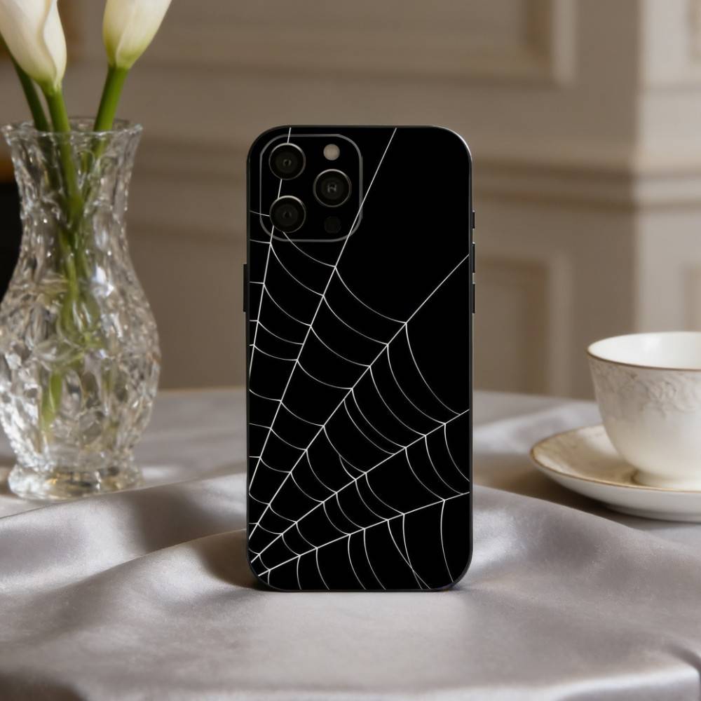 S-Spider W-web P-pattern Phone Case Silicone Soft For IPhone 17pro 16 15 14 13 12 11 X XR Plus Pro Max Plus