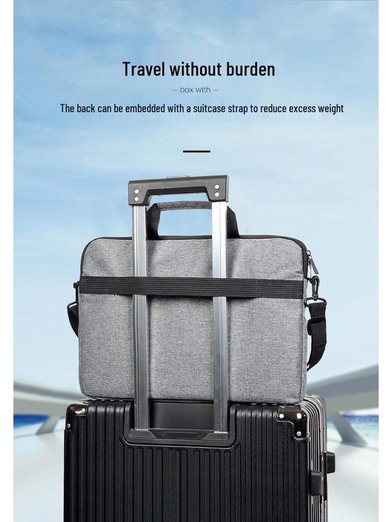 Lightweight Laptop Bag - Handheld & Shoulder for 13", 14", 15.6" Ultrabooks