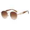 2024 Round Fashion Sunglasses: European & American High-End Street Style