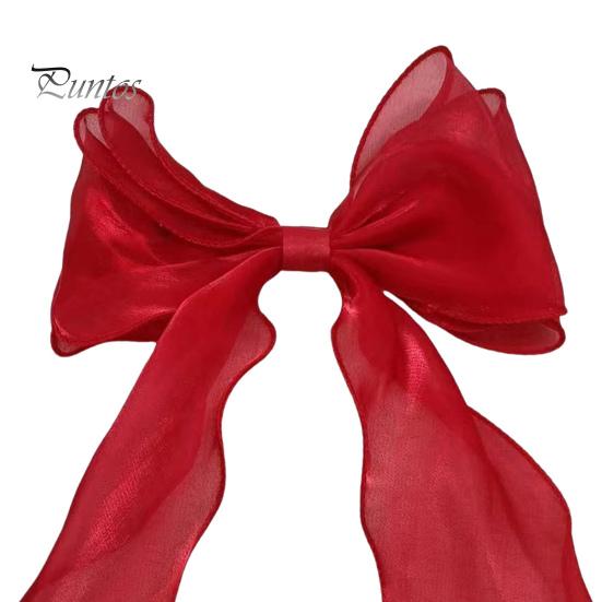 Ženy Spona do vlasů Síťovina Příze Stuha Mašle Dekor Kreslená jehlice do vlasů s dlouhým ocasem Sladké doplňky do vlasů