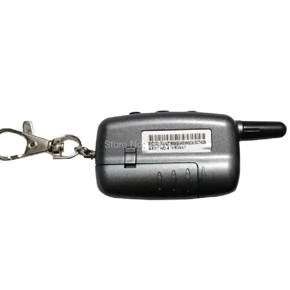 Wholesale A9 Keychain For Russia Version Starline A9 KGB FX-5 FX5 LCD Remote Control Key Fob 2 Way Two Way Car Alarm System