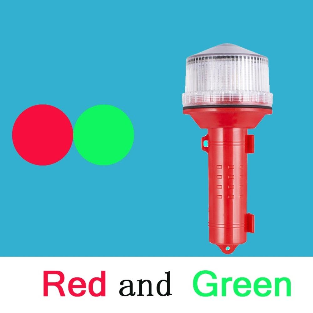 Waterproof Solar Lamps Solar Charging Buoy Signal Light Portable Marine Navigation Light Outdoor