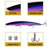 Minnow Fishing Lure Laser Hard Artificial Bait 18cm 24g 3D Eyes Sharp Hooks Sea Fishing Bait Colorful Crankbait Wobblers