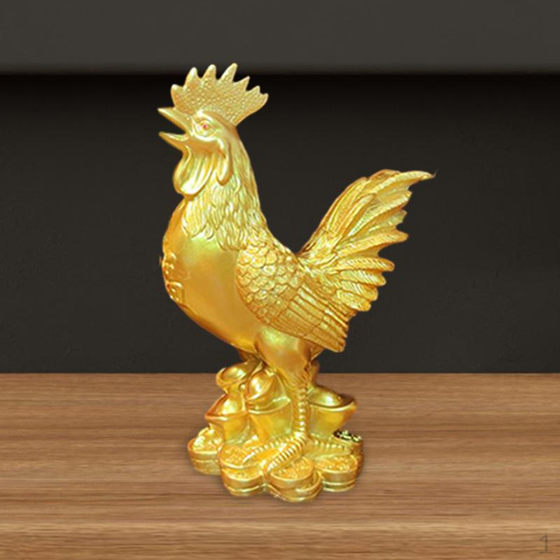 Chicken Figurine Animal Sculpture Decorative Piece for Home And Events