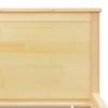 Solid Wood Bed without Mattress 120 x 200 cm Pine Wood
