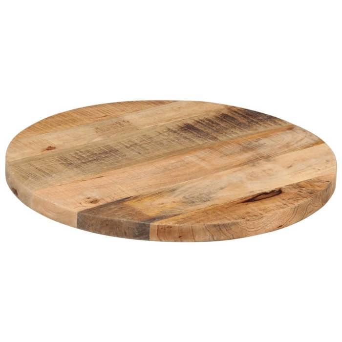 VidaXL Table Top, Replacement Table Top, Replacement Dining Room Table Top, Ø 40x1.5 Cm Round Solid Wood of 370000