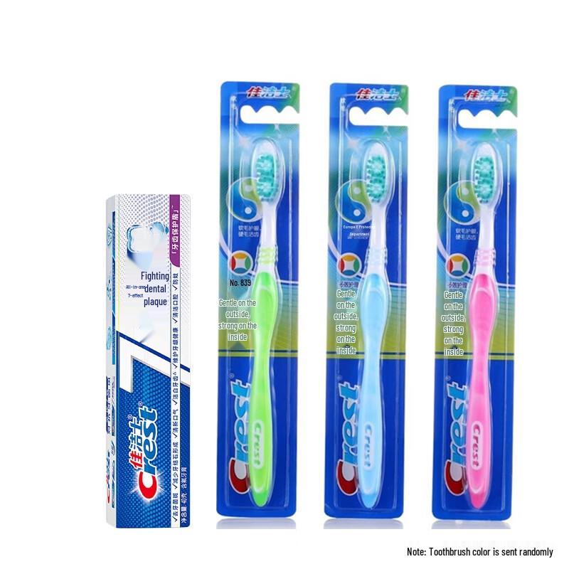 Crest All-in-One 7-Effect Toothpaste & Toothbrush Set