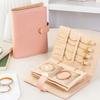 Necklace Organizer Portable Jewelry Organizer Earrings Holder Compact Grid Storage Bag For Jewelry Enthusiasts Jewelry Gifts