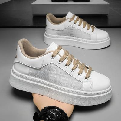 Herren Freizeitsportschuhe, atmungsaktiv und rutschfest, flache Sommer Board Schuhe mit dicker Sohle, Designer 2025 Slipper tenis masculino