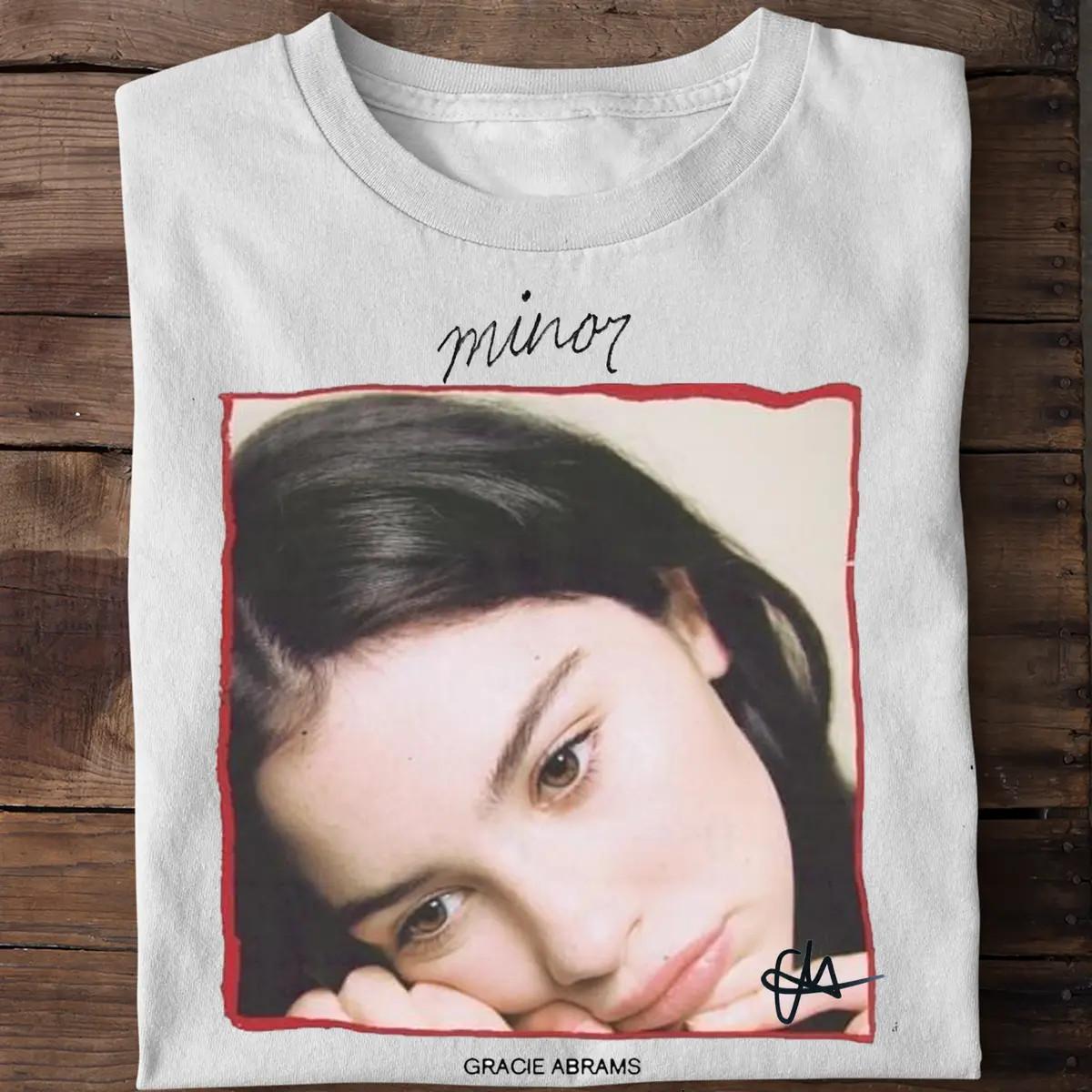 Gracie Abrams White T-Shirt Cotton All Size Unisex All size S-5XL S