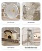 Deluxe Anti-Escape Hamster Cage with Spacious Wire Design.