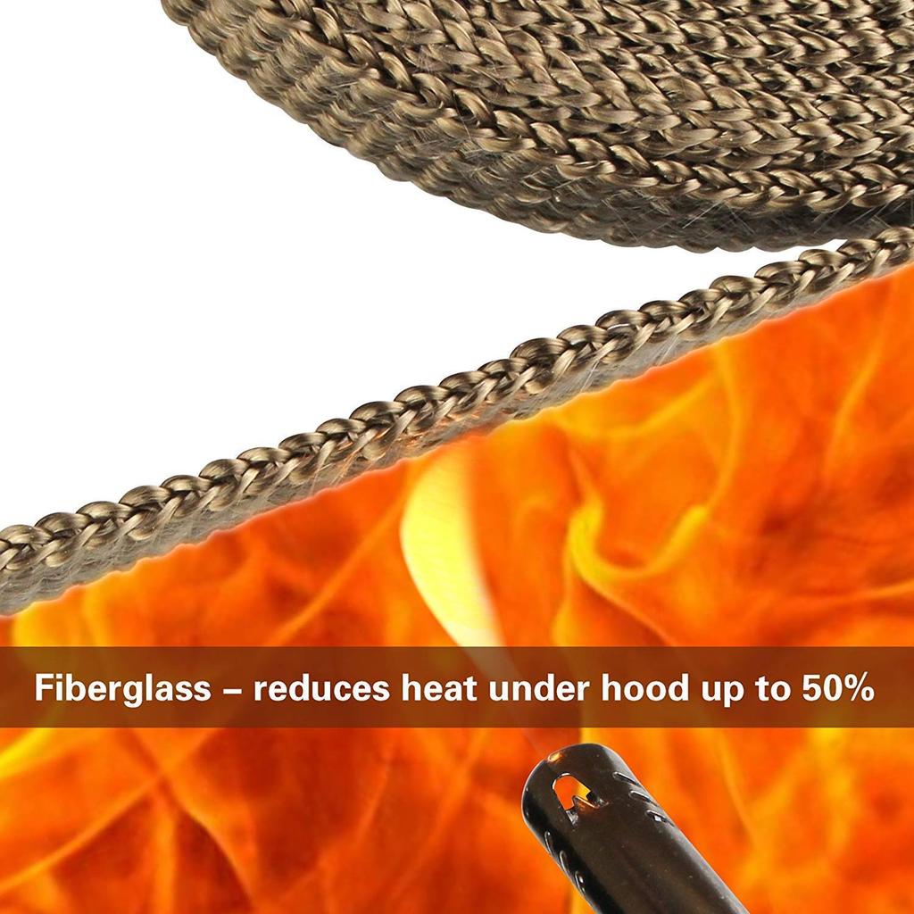 SMARCY Heat Resistant Cloth Auto Motorcycle Thermo Vantage Heat Resistant 1600 Degree Fiber Basalt