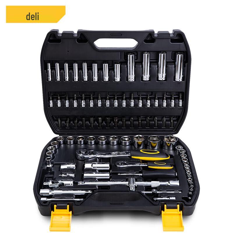 Deli Socket Wrench and Ratchet Set