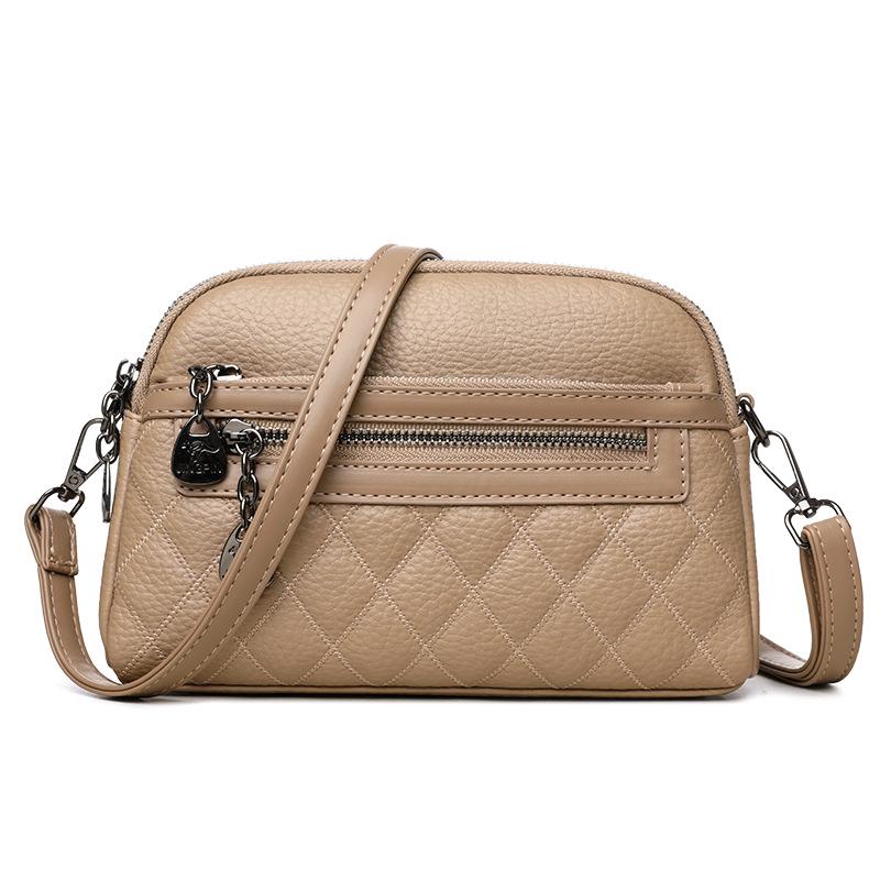 2025 Fashion Diamond Lattice Women's Crossbody Bag: Trendy, High-End Casual Shoulder & Phone Bag