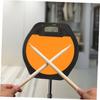 TOPPERFUN Electronic Drum Practice Pad Display with Built-in Metronome High Elastic Surface Digital Drum Training Device for Beginners and Children