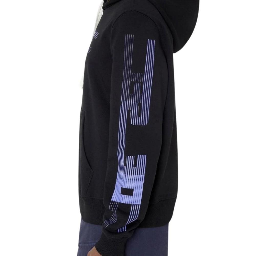 Diesel Mens Faded Logo Hoodie