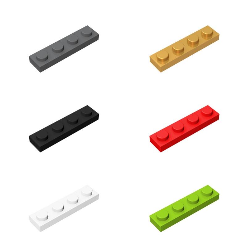 Wucifang Bags Unisex 50G / 74Pcs 1X4 Dots Do-It-Yourself Building Blocks 1 4 Dots Thin Figures Blocks Learning Imaginative Size Fitting Including 3710 Playthings Ideal