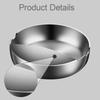 Kitchen Spoon Rest, Utensil Holder, Solid Stainless Steel, Stable Base, Keeps Dishes Neat, Easy to