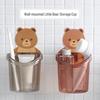 LIEI Punch-free Cartoon Bathroom Shelf