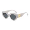 JYL TS Sunglasses Cat Eye Large Frame UV Travel/WF1209