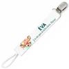 Planetee Pacifier Clip for Name EVA Doe Eyes Like Mommy | Pacifier Clip Baby Shower Gift