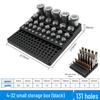 CNC Black Drill Bit & Reamer Storage Box Tool Holder