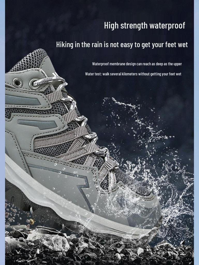 Atmungsaktive Mesh Outdoor Wanderschuhe für Paare mit rutschfester Sohle