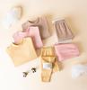 Children's Silk Warm Winter Pajama Set - Thickened Base Layer for Boys and Girls