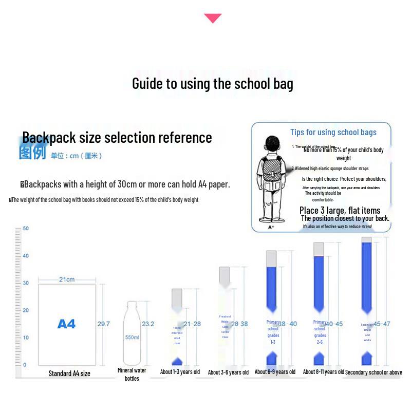 Lightweight Splash-Proof Student Backpack