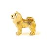 Chow Chow 22ct Gold Plated British Art Dog Figure Collection