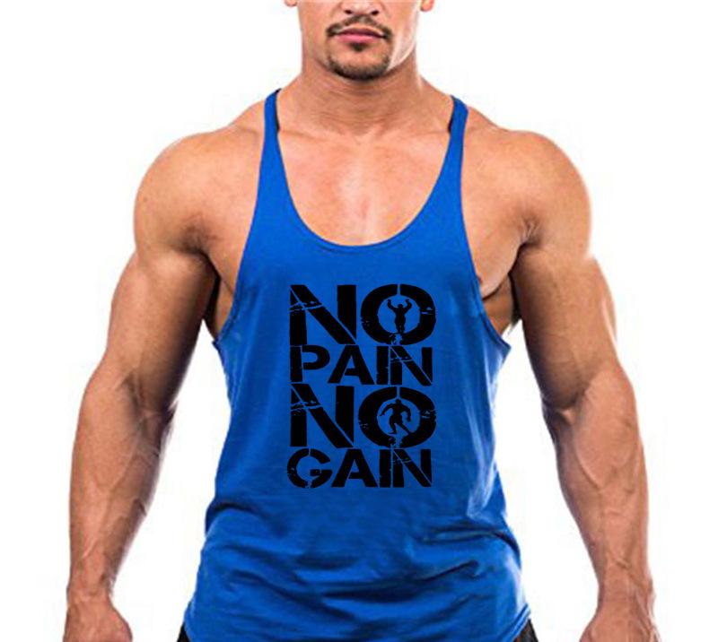 Ärmlös Träningsväst för Fitness och Bodybuilding