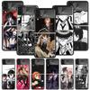 Bungo Stray Dogs Double Black Phone Case For Samsung Galaxy Z Flip 7 6 5 4 3 5G Shockproof Cover Z Flip7 Flip6 ZFlip5 Flip3 Flip