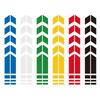 Motorcycle Arrow Stripe Stickers Motorbike Reflective Stickers Fender Paste Waterproof Oilproof Autocycle Tape Decal Accessories
