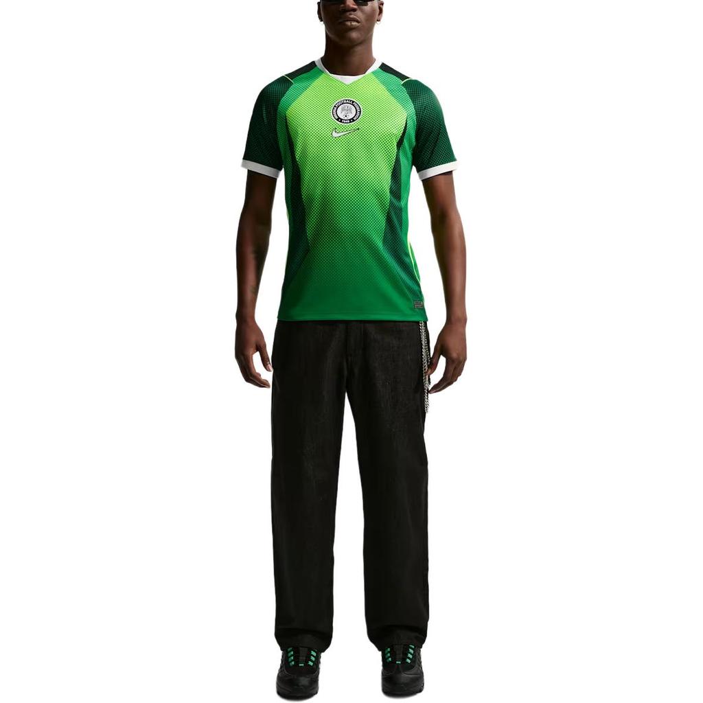 Nike Nigeria 2026 Stadium Home Pine Green/Electric Green/White Men Tops IB5308-302