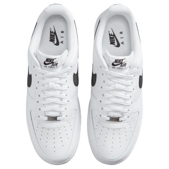 Nike Air Force 1 Tech Comfortable Fit Low Top Sneakers Unisex Sneakers White Black IR0952-100
