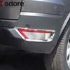 For Ford Ecosport 2013 2014 2015 2016 Chrome Car Rear Bumper Fog Light Lamp Cover Trim Tail Foglight Bezel Trims Accessories