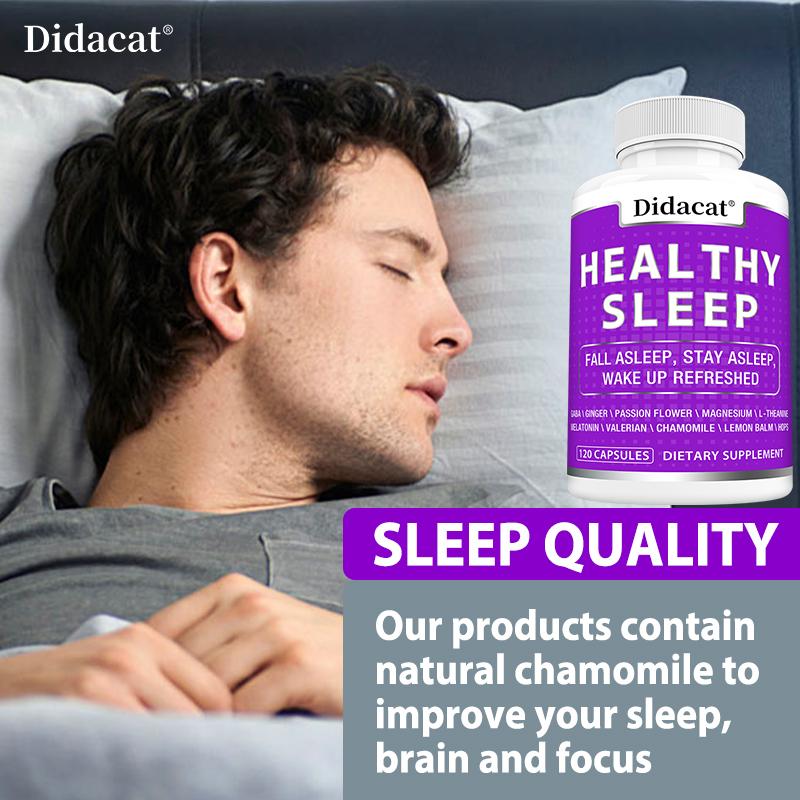 Sleep Improvement Capsules, wake up refreshed, 120 capsules.