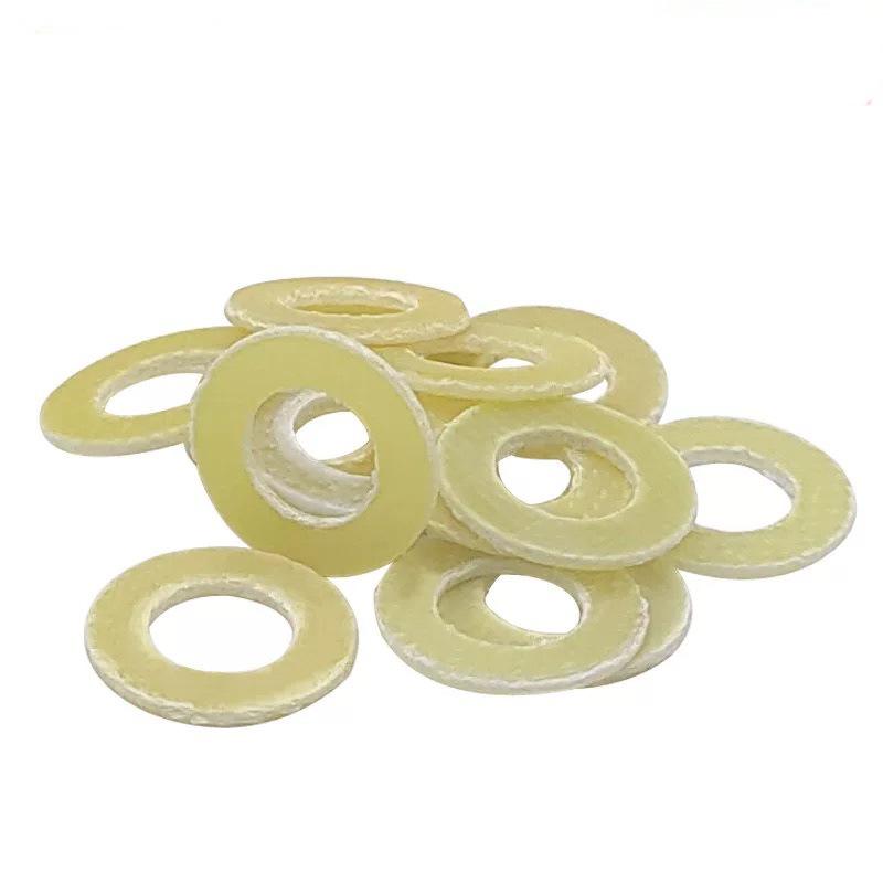 Yellow Bakelite Insulating Gasket Washer (3mm, 4mm, 5mm, 6mm)