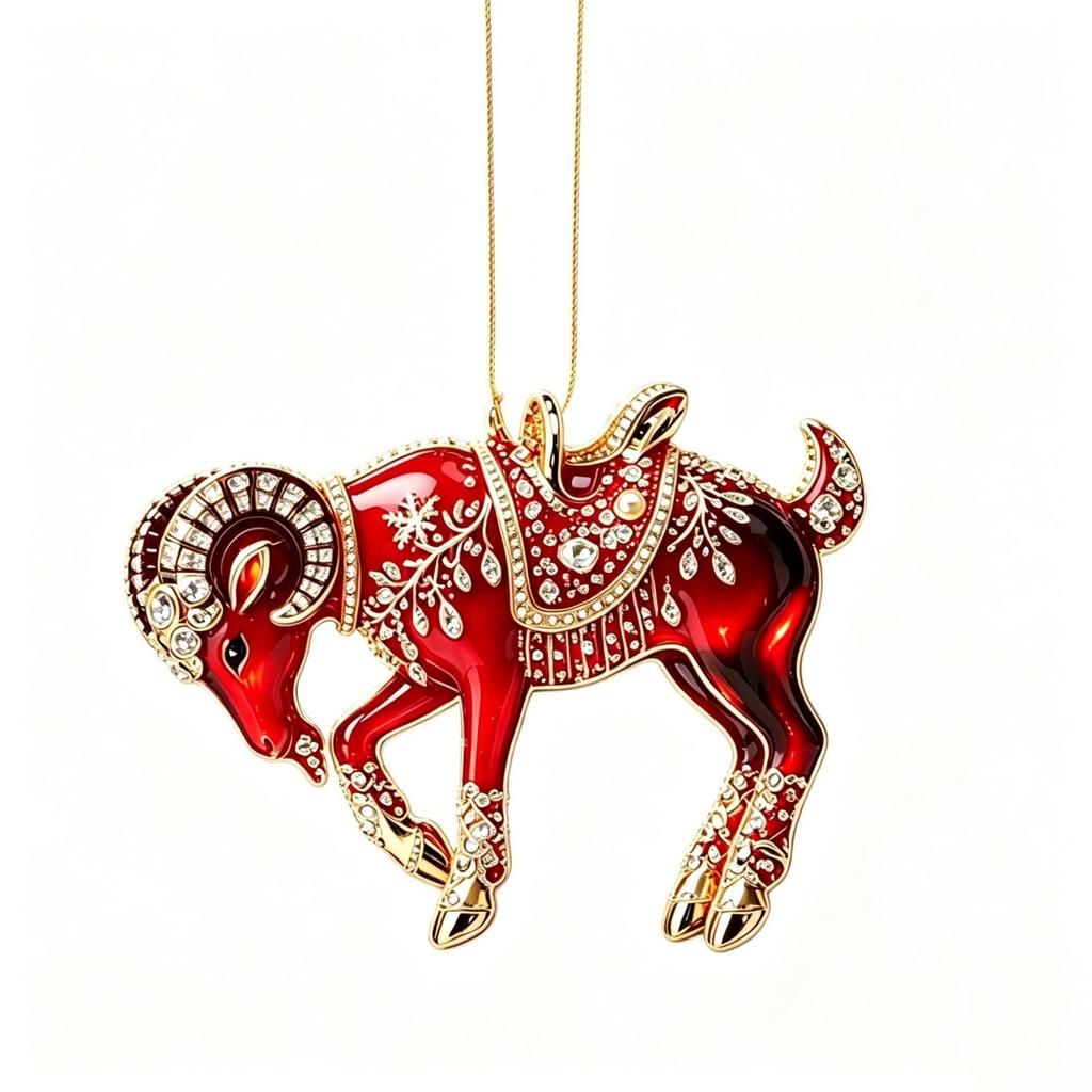 Christmas Animal Hanging Ornaments for Christmas Tree and Holiday Home Decoration
