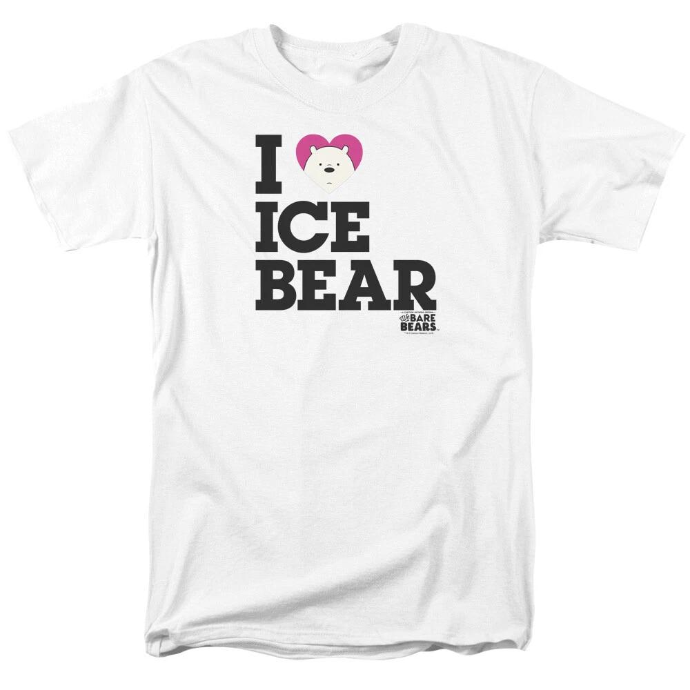 We Bare Bears  I Heart Ice Bear  T-Shirt - To 5X 4XL