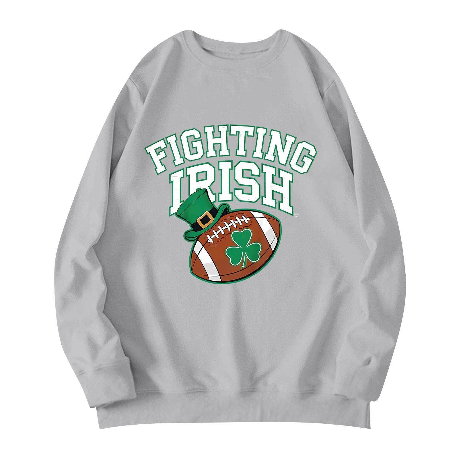 

Women s St. Patrick s Day Rugby Team Print Short Sleeve T-Shirt Top XXXL